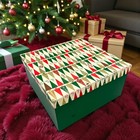 Vintage 1960s Christmas Box Stix Baer   Fuller St  Louis Mo Department Store