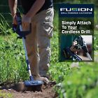 Fusion Drill-powered Cultivator  Compatible With Most Cordless Drills  33061
