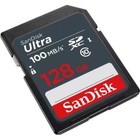 Sandisk Ultra 128 Gb Sdhc Sdxc Sd Class 10 100mb s Memory Card Sdsdunr-128g