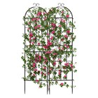 2 Pack 16  X 61  Rustproof Iron Garden Trellis