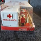 Vintage Nip Lucky Friction Ambulance