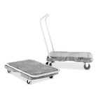 Rubbermaid Commercial 4401bla 500 Lbs  Cap  Triple Trolley Platform Truck New
