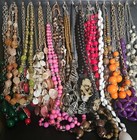 Vintage Estate   Modern Costume Jewelry 1lb Lot Mix Gold   Silver Tone  Chunky 