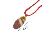 Natural Narmadeshwar Shivling Stone Pendant From Narmada River For Men And Women