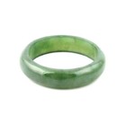 5mm Genuine Canadian Nephrite Jade Narrow Band Ring - Multiple Sizes