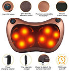 Shiatsu Shoulder Neck And Back Massager Pillow With Heat Deep Kneading Cushion