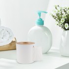  Round Paper Roll Storage Barrel Holder With Cover Tissue Dispenser For Bathroom