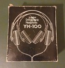 New Old Stock Vintage Yamaha Yh-100 Orthodynamic Headphones 