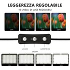 Photography Video Lighting Kit  Led Studio Streaming Lights W 70 Beads   Colo   