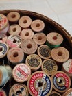 Vintage Spool Wood Thread Spool Lot Belding Corticelli Coats Clarks 50  Spools