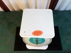 Vintage Jc Penney Toddler Time Infants toddlers 30lb White Metal Nursery Scale