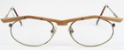Pg Vintage Pg103 g13 Antique Gold  light Brown Unique Rare Eyeglasses 48-20-148