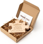 Mom Puzzle Piece Gift  Mothers Day Puzzle Block Solid Natural Wooden Engraved Gi