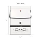 Eccotemp Lux   1 5 Gpm 37 5k Btu Portable Outdoor Tankless Water Heater
