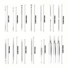 Acne Blackhead Remover Kit 15pcs Pimple Popper Comedone Extractor Facial Tools
