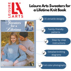 Leisure Arts Sweaters For A Lifetime Knit Book     Knitting Patterns 