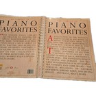 Library Of Piano Favorites Sheet Music Piano Solo Book 