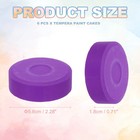 6 Pcs Washable Tempera  2 3 x0 7  Large Tempera Paint Cakes  Purple