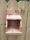 Cedar Robin Cardinal Dove Nesting Box Roasting Platform Wood    