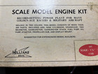 Vintage William Bros Pratt   Whitney Wasp 1 8 Scale Model Airplane Engine Kit