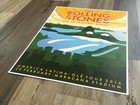 Rolling Stones Poster Rio De Janeiro Maracana Stadium Brazil Lithograph 2016 Art