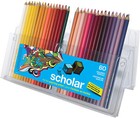 Prismacolor Scholar Colored Pencils 92808ht  60-count  Rich  Vibrantly Pigmented