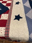 American Quilt Red White And Blue Reversible 60  X 80 