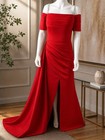 Formal Long Cocktail Dress Prom Wedding Bridesmaid Ball Evening Womens Gown