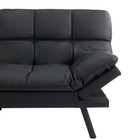 New Mainstays Memory Foam Futon With 72  black Freeshipping