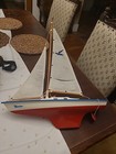 Vitage Seifert Boot Sailboat Model Pond Yacht Condor Gunther