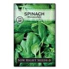  - Bloomsdale Spinach Seeds For Planting - Non-gmo Heirloom Packet With 