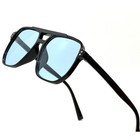 Aviator Sunglasses Blue Lens Pilot Style Fashion Shades Driving Outdoor Lentes