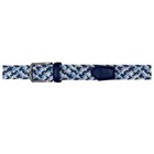 Pebble Beach Men s Braided Tricolor Golf Belt With Genuine Leather End Tabs  New