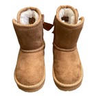 Capelli Of New York Toddler Girls Faux Suede Fur Lined Booties  Size 5 New