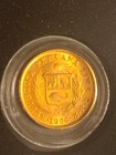 1966 Peru 1 5 Libra Gold Coin 0 0471 Agw