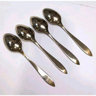 Vtg Dirigold Dirilyte Goldware Table Spoons Lot Of 4 Regal Gold Flatware Mcm