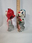 Vintage Artmark Salt And Pepper Shakers Anthropomorphic Dog Couple
