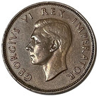 1938 South Africa 1 2 Penny Coin George Km 24 Lot B2-185 Suid Afrika Low Mintage