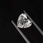 1 10 Ct Loose Cvd Lab-grown Diamond 6 50 Mm Heart D Color If Clarity Certified
