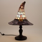 Cracker Barrel Stained Glass Witch Hat Lamp Viral Halloween Decor 2026 Ships Now