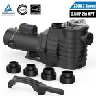 2 1 2hp 2 Speed Inground Swimming Spa Pool Pump 9000 4140 Gph Motor 2  Npt 230v