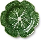 Le Jardin Cabbage 3d Dinner Plates  Set Of Four -11  Sculpted Green Stoneware   