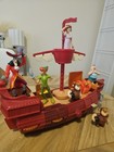 Disney Peter Pan Jolly Roger Pirate Ship Figure Playset 7  Height Mcdonald s Toy