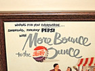 Vintage 1951 Pepsi Cola  more Bounce To The Ounce  Advertising Pepsi Ad Framed