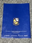 Vintage Us Navy 2001 Blue Angels Souvenir Information Program Booklet Good Cond