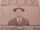 Antique 1916 San Quentin Inmate Jail Prison Prisoner Photo L  k 