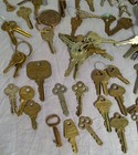 Big Lot  105  Vintage Keys  Many Designs   Types