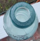 Rare Vintage Cormund s Water Bottle Rhode Island  Blob Top  Embossed  No Damage 