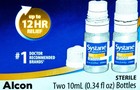 Alcon Systane  Pro Pf Triple Action Lubricant Eye Drops Twin Pack 