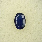 Vvs Dark Blue Sapphire Natural Earth Mined 6x4mm Faceted Oval